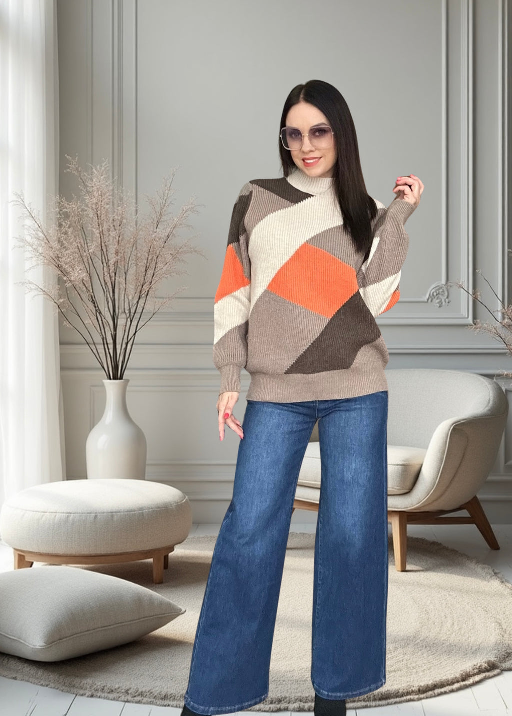 Megztinis “Mozaika”