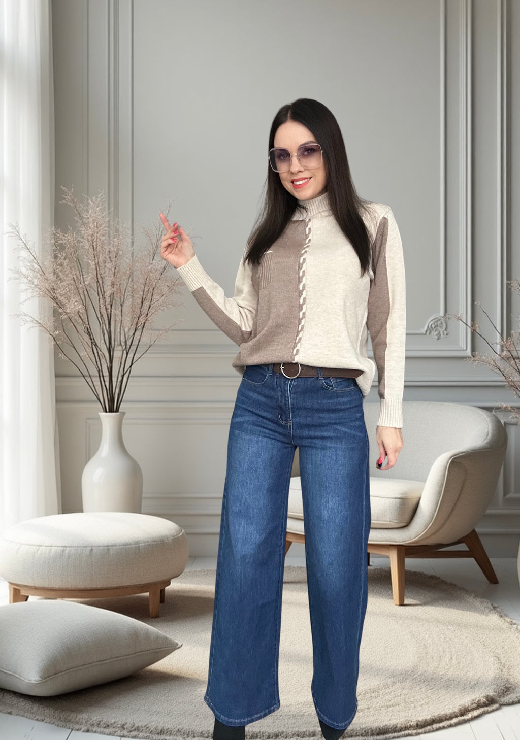 Megztinis “Moca”