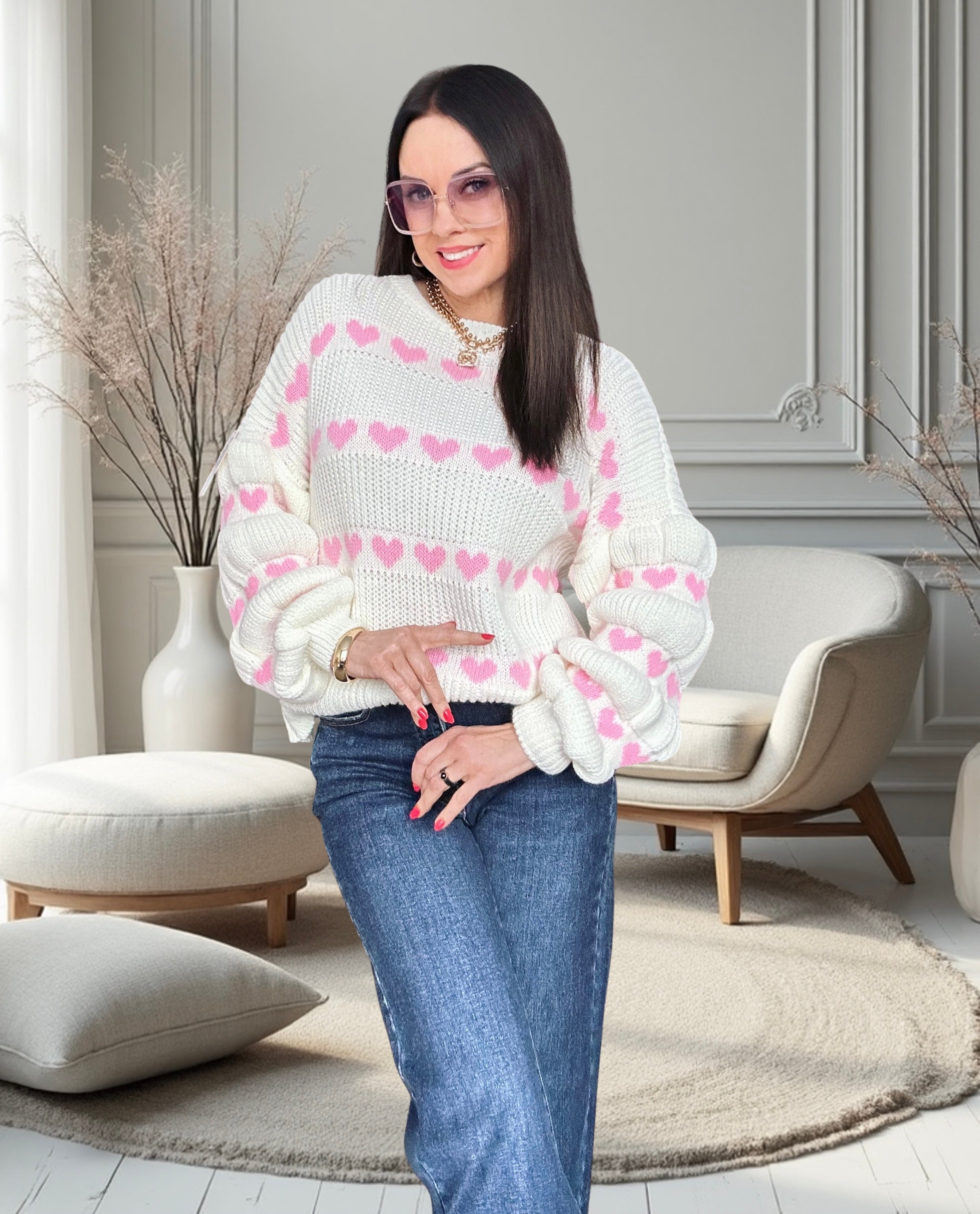 Megztinis “Širdelė”