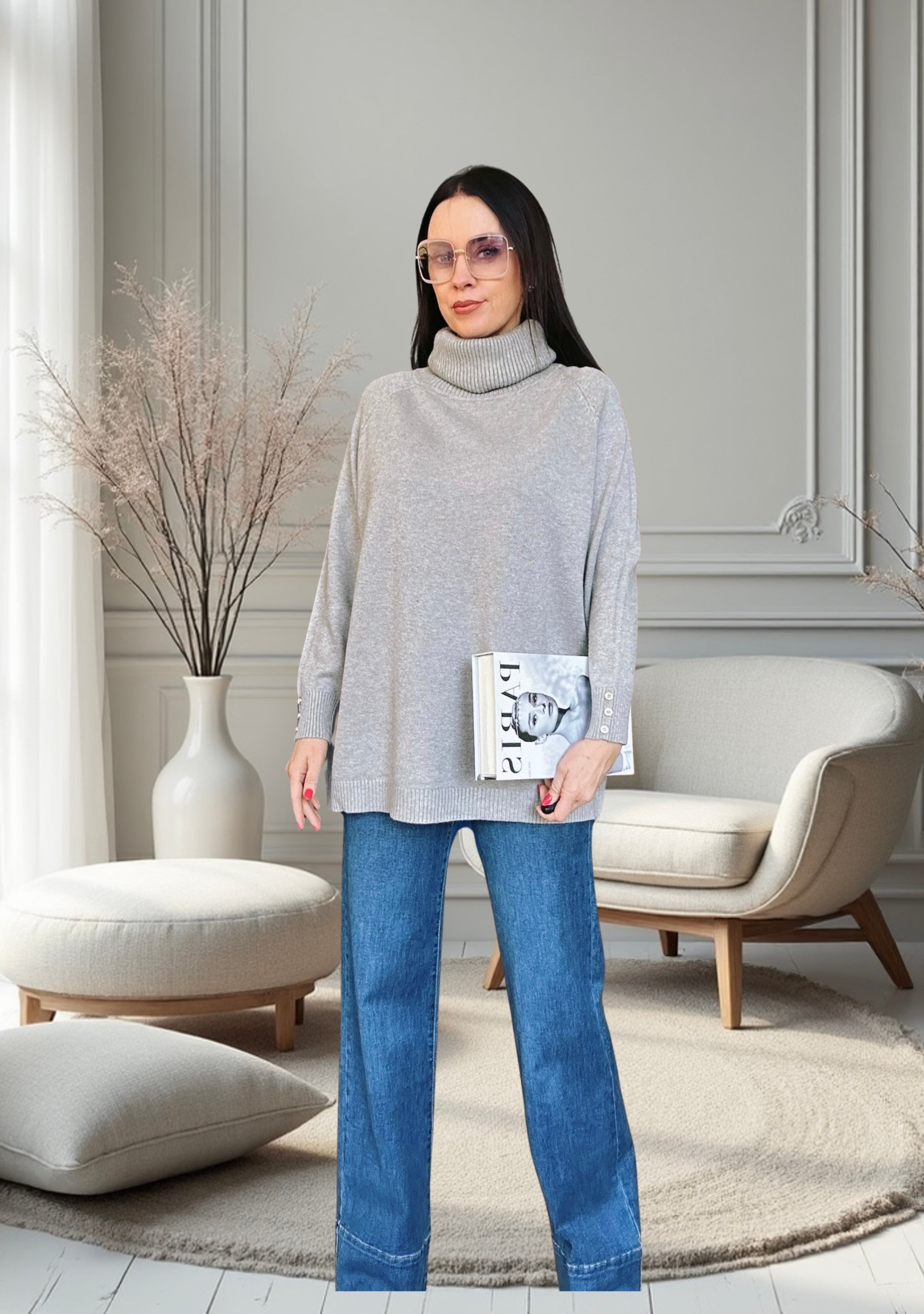 Didesnio dydžio megztiniai